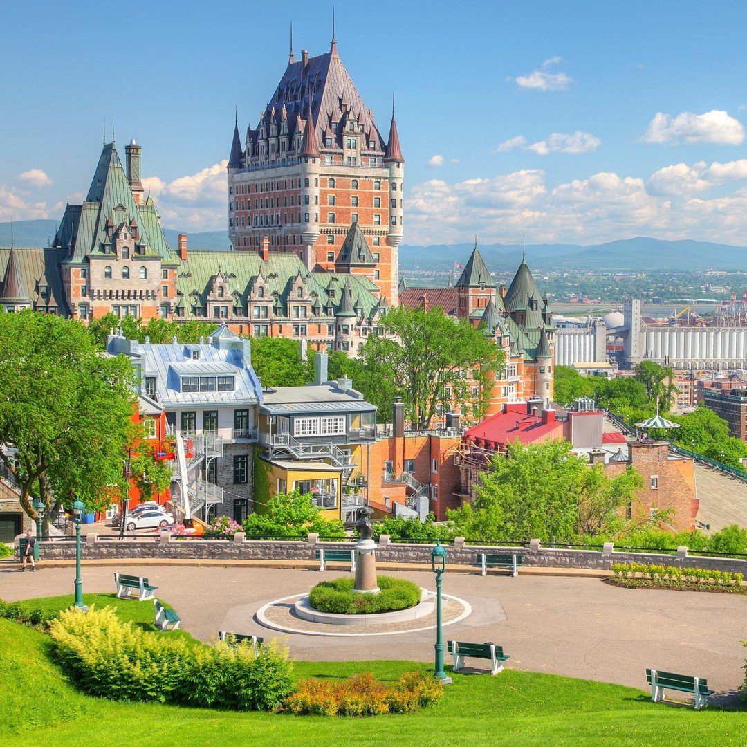Quebec City historic streets Canada